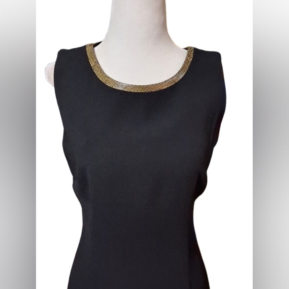 New "NWOT" "2 PIECE SET" Danny And Nicole Long jacket Long Sleeveless Dress, S-6 - Picture 3 of 13